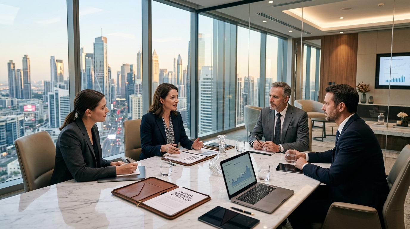 Client consultation, Houston office